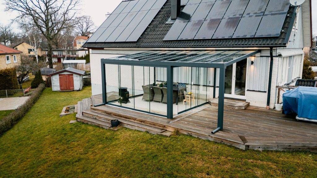 Private villa conservatory — Fruängen, Stockholm
