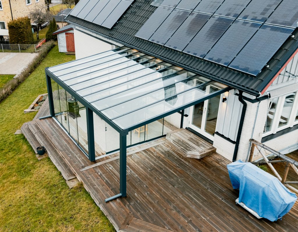 Private villa conservatory — Fruängen, Stockholm
