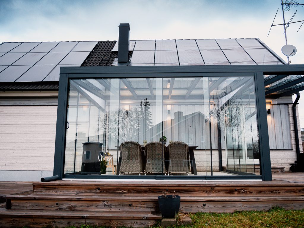Private villa conservatory — Fruängen, Stockholm
